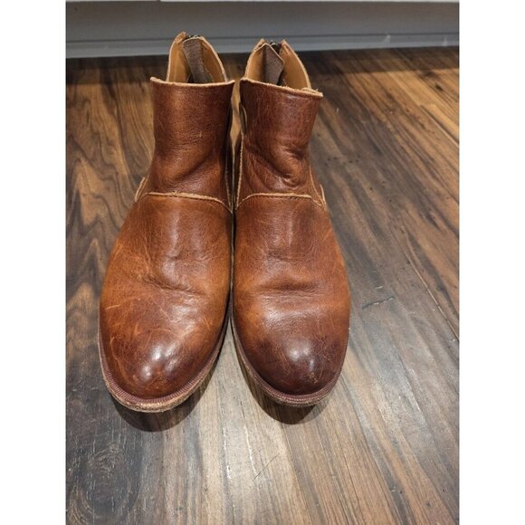 Kork-Ease Ryder Ankle Boots Leather Womens Sz 7.5 Brown Boho Pirate - Picture 3 of 16